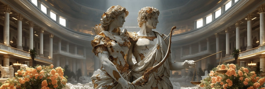 Совместимость Весов и Стрельца в любви, браке и дружбе