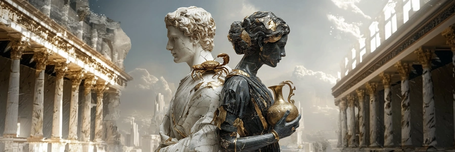 Совместимость Рака и Водолея в любви, сексе и браке