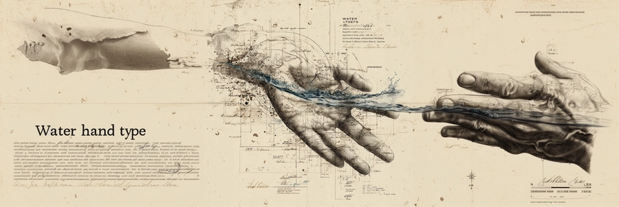 Тип руки Вода в хиромантии: признаки, чувствительность, границы