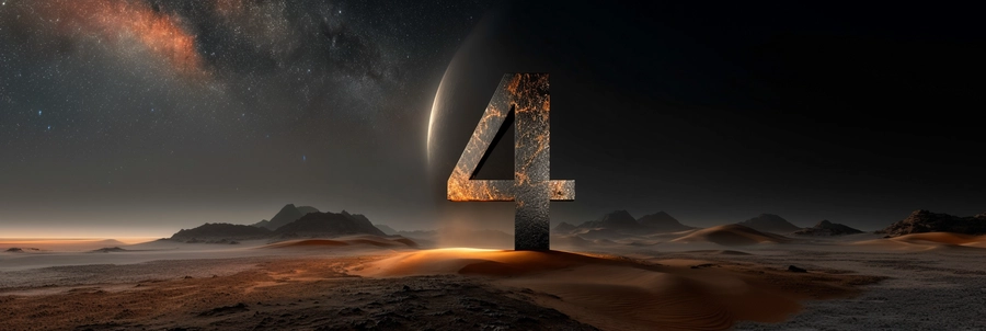 Число 4 в нумерологии: смысл, сильные стороны и баланс
